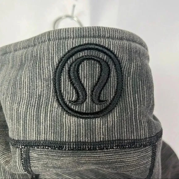 Lululemon Scuba Full Zip Hoodie Black & Space Gray 4 - Picture 12 of 12